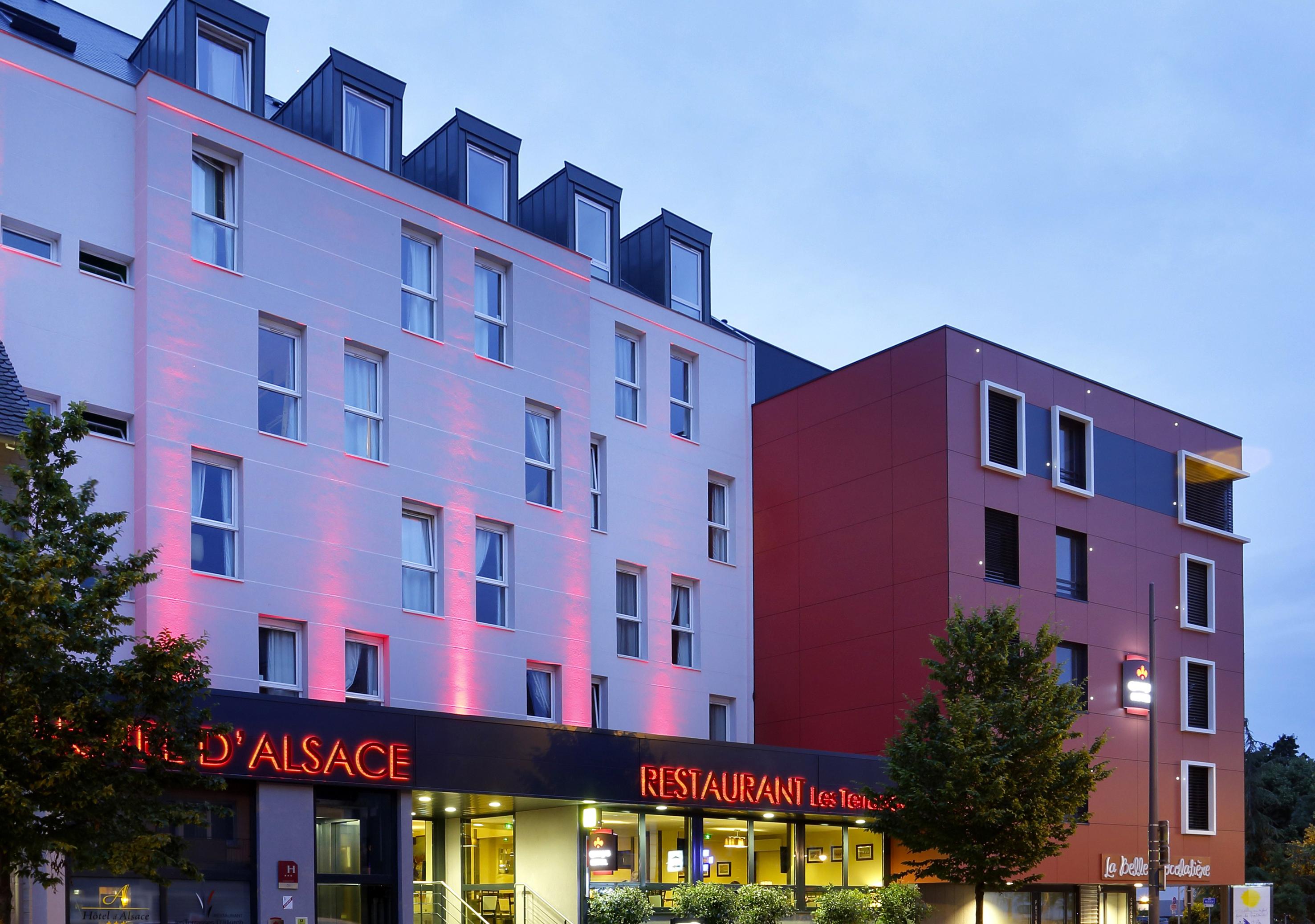 The Originals Boutique, Hotel D'Alsace, Strasbourg Sud Иллкирх-Графенштаден Экстерьер фото